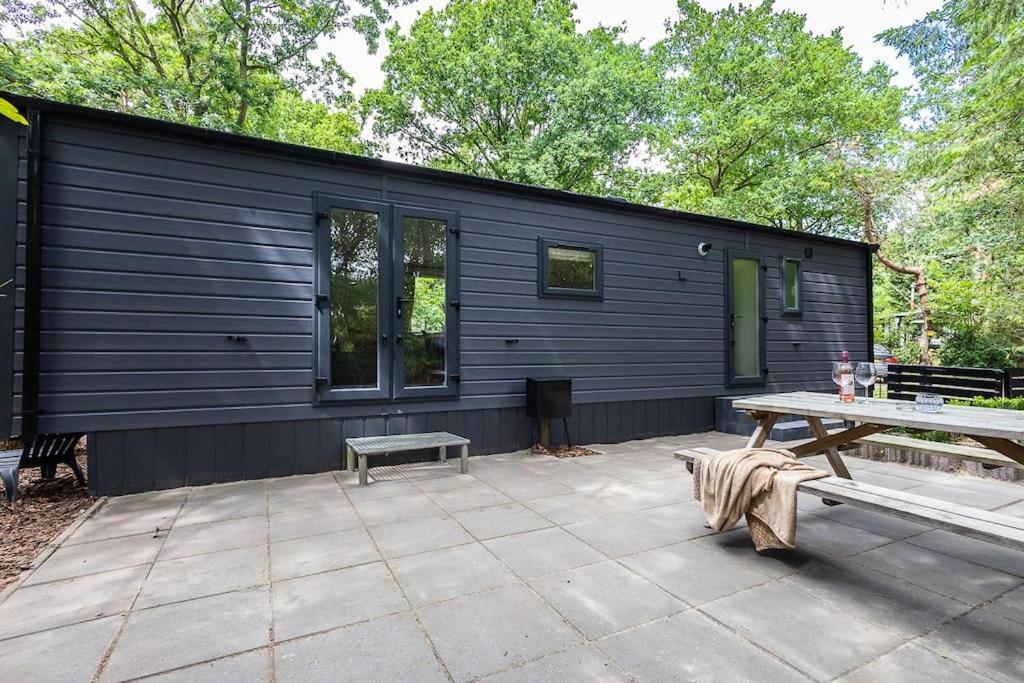 Prachtig Chalet In De Bossen Nunspeet Bagian luar foto