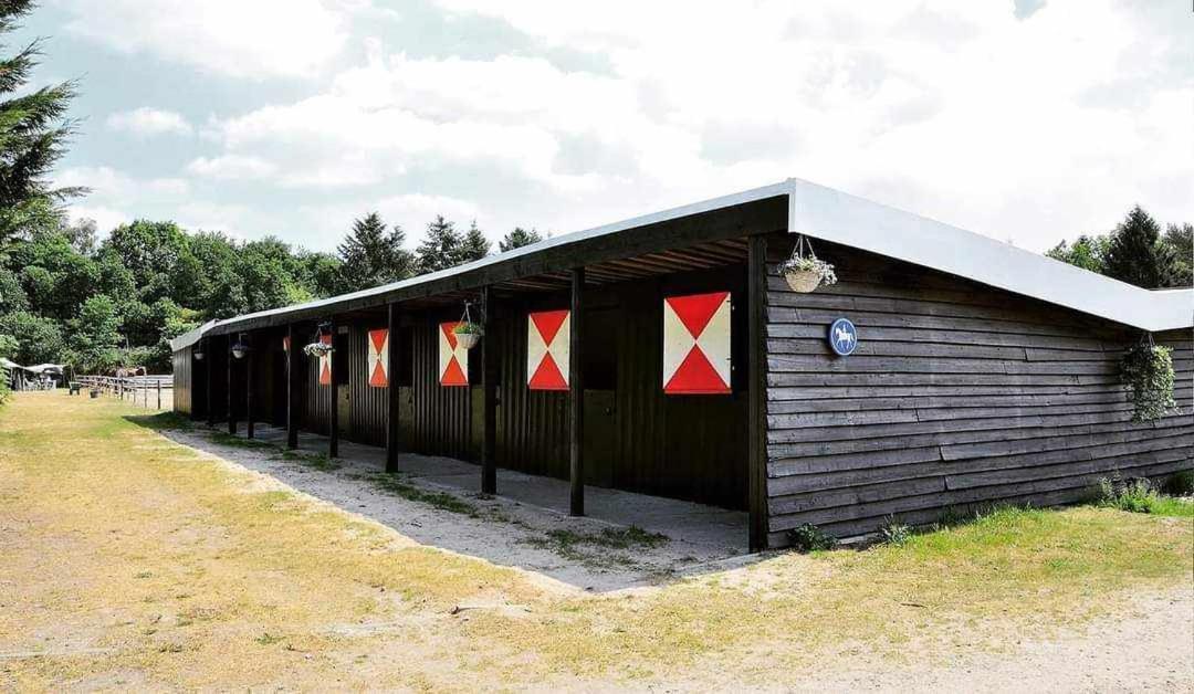 Prachtig Chalet In De Bossen Nunspeet Bagian luar foto